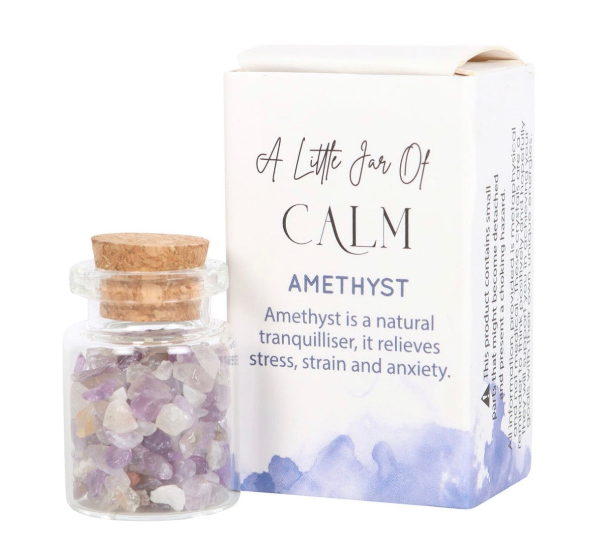 A little jar of calm - amethyst
