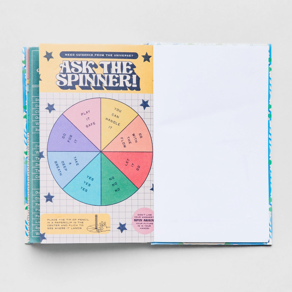 Blue Tiled Classic Planner Serenity healing gifts