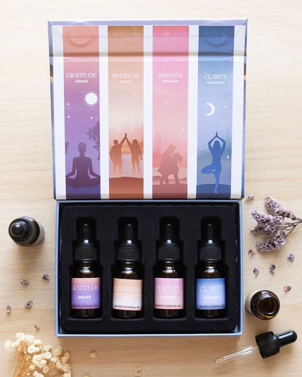 The mindfulness collection essential oil set