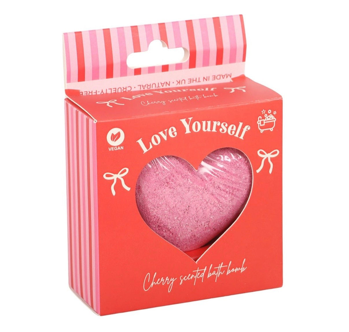 Love yourself Cherry bath bomb