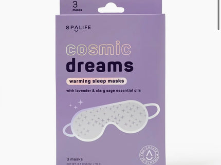 Cosmic dreams - self heating eye mask
