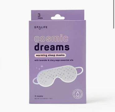 Cosmic dreams - self heating eye mask