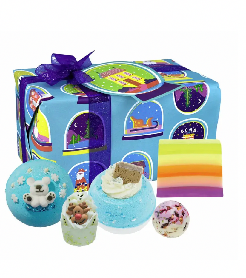 Shake Me Up Bath Bomb Gift Set Serenity healing gifts