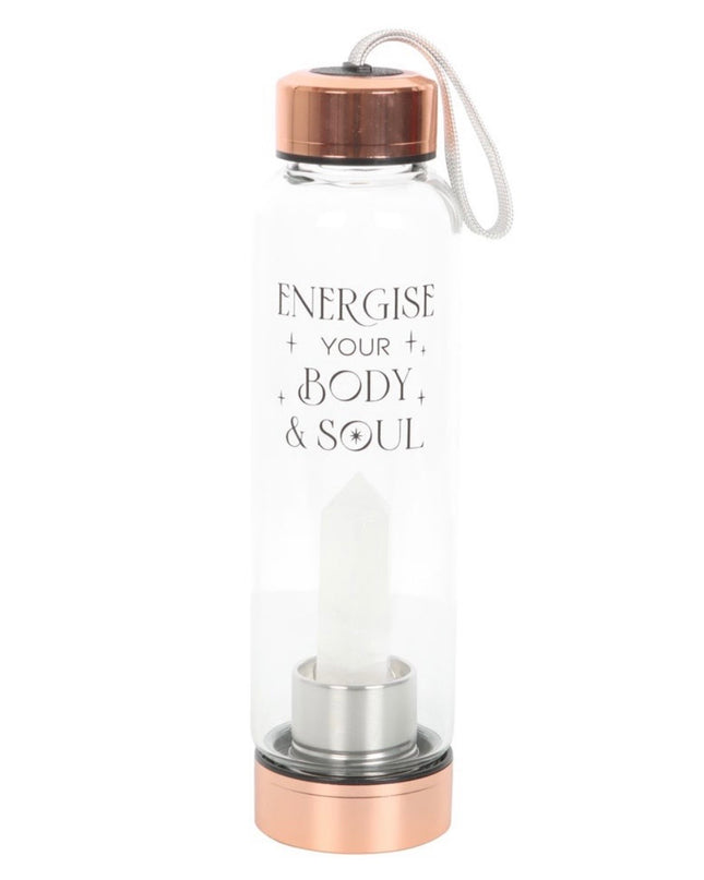 Energise your body & soul water bottle