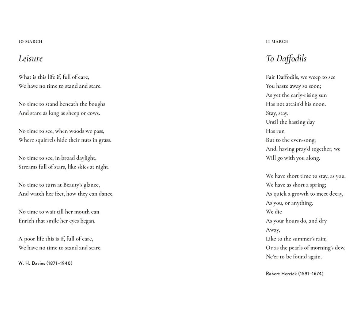 Poem To Read Aloud Every Day of the Year
