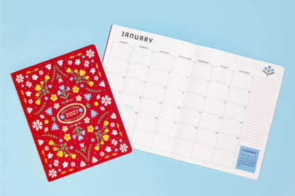 Scandinavian 12 Month Planner Serenity healing gifts