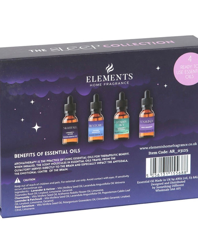 The sleep collection essential oil set