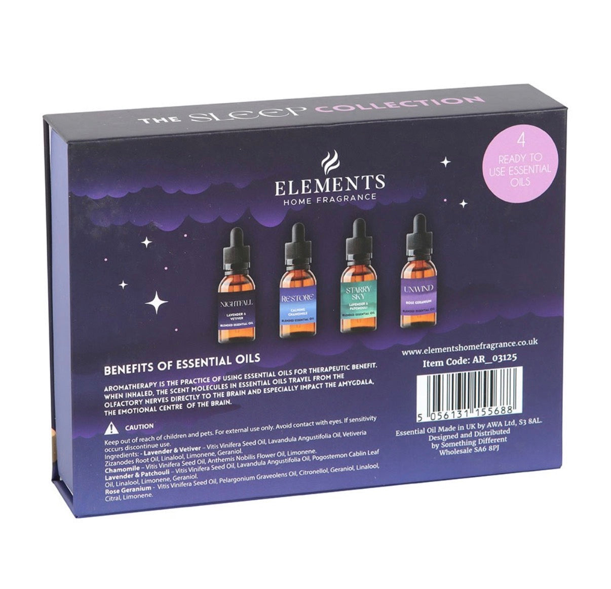The sleep collection essential oil set Serenity healing gifts
