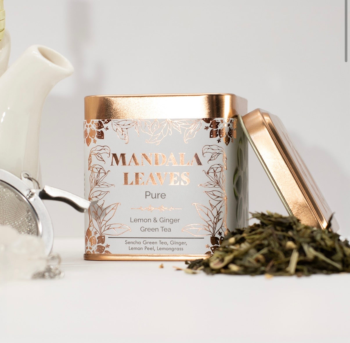 Green tea with lemon & ginger