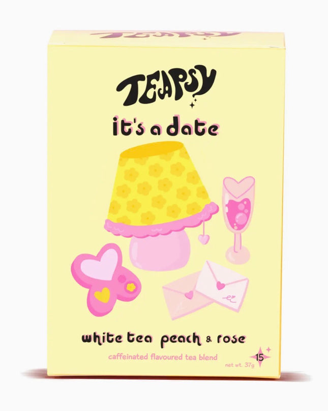 White Tea Peach & Rose Tea - It's A Date