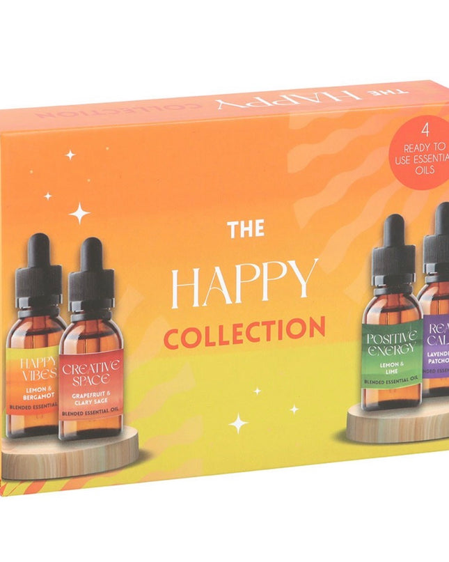 The happy collection essential oil set