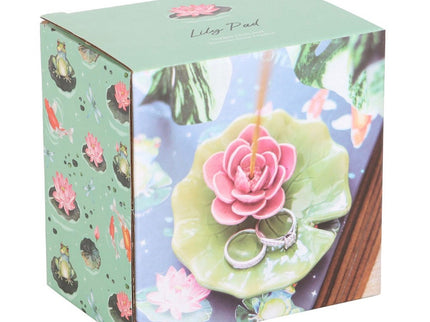 Lily pad trinket dish & incense holder