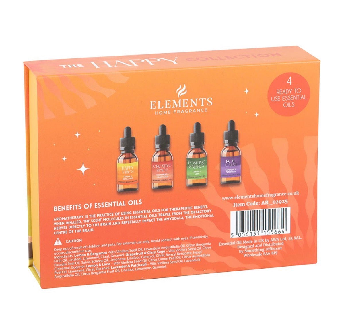 The happy collection essential oil set