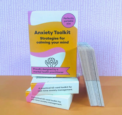 Anxiety Toolkit - Strategies for Calming Your Mind Serenity healing gifts