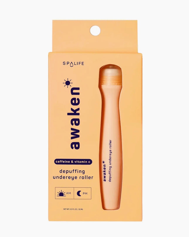 Awaken depuffing eye serum roller
