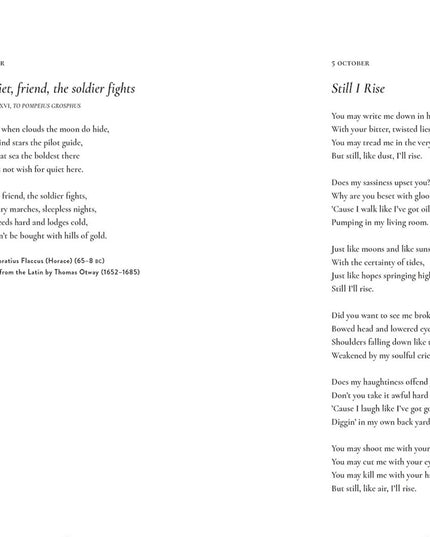 Poem To Read Aloud Every Day of the Year