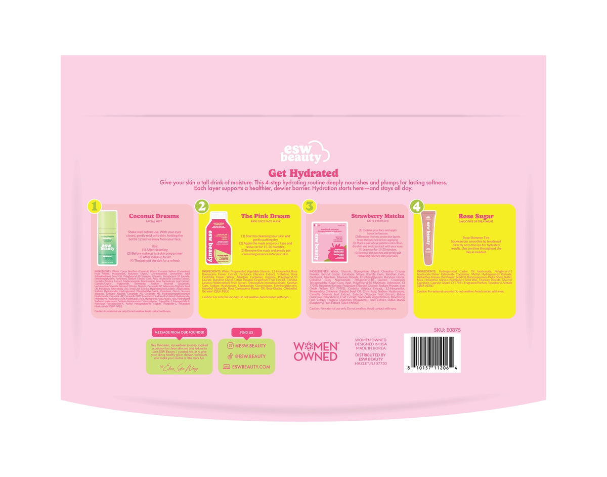 Get Hydrated Super Moisture Multi-Step Skin Kit Serenity healing gifts