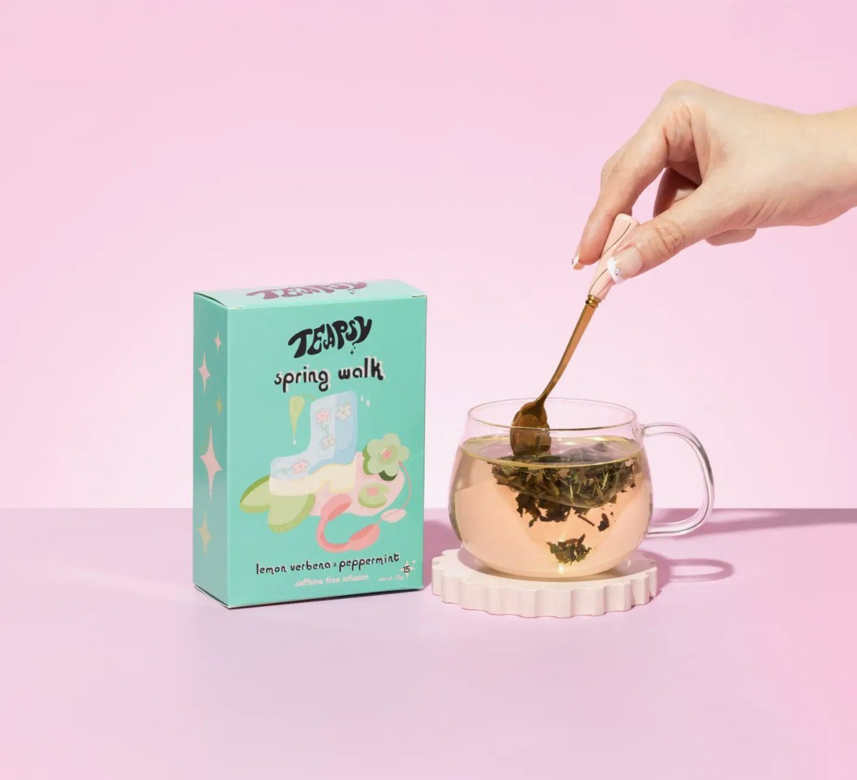 Peppermint and Nettle Tea - Spring Walk
