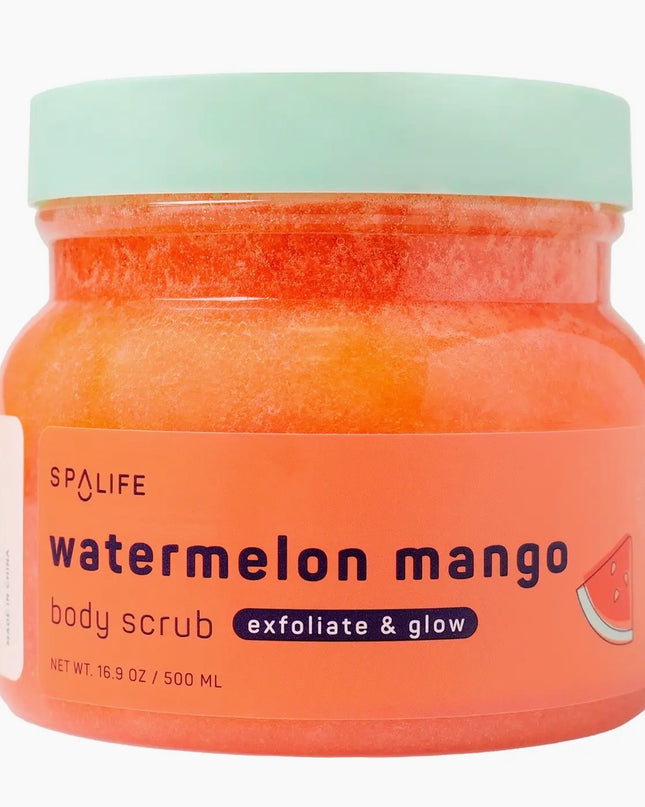 Watermelon mango body scrub