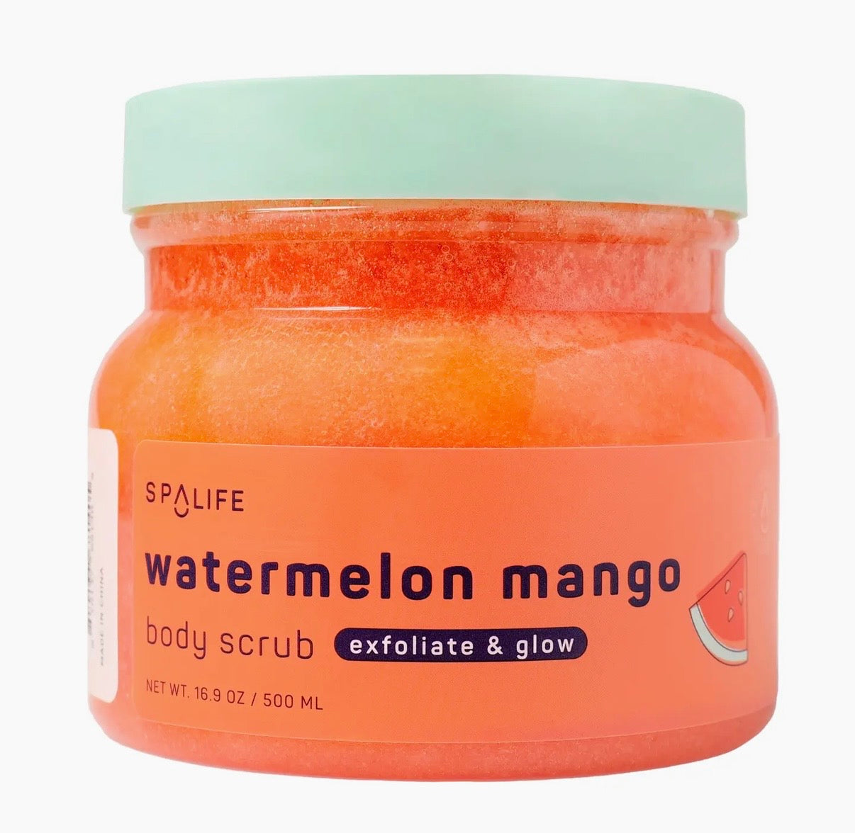Watermelon mango body scrub