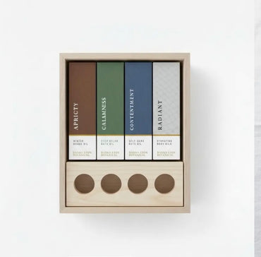 Escapism: A bath oil discovery collection Serenity healing gifts