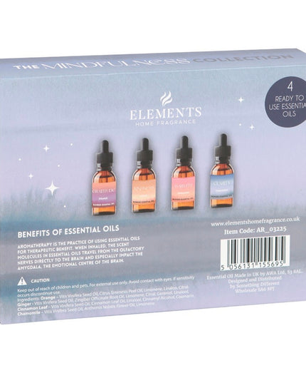 The mindfulness collection essential oil set