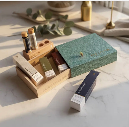 Escapism: A bath oil discovery collection Serenity healing gifts