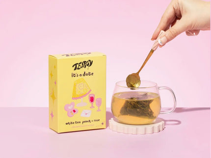 Weißer Tee Pfirsich & Rose - Es ist ein Date