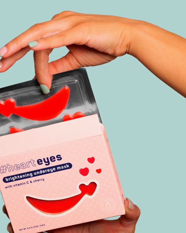 Hearteyes Brightening Undereye Masks - 8 Pk