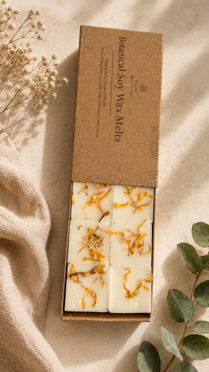 Botanical wax melts - 4 to choose from Serenity healing gifts