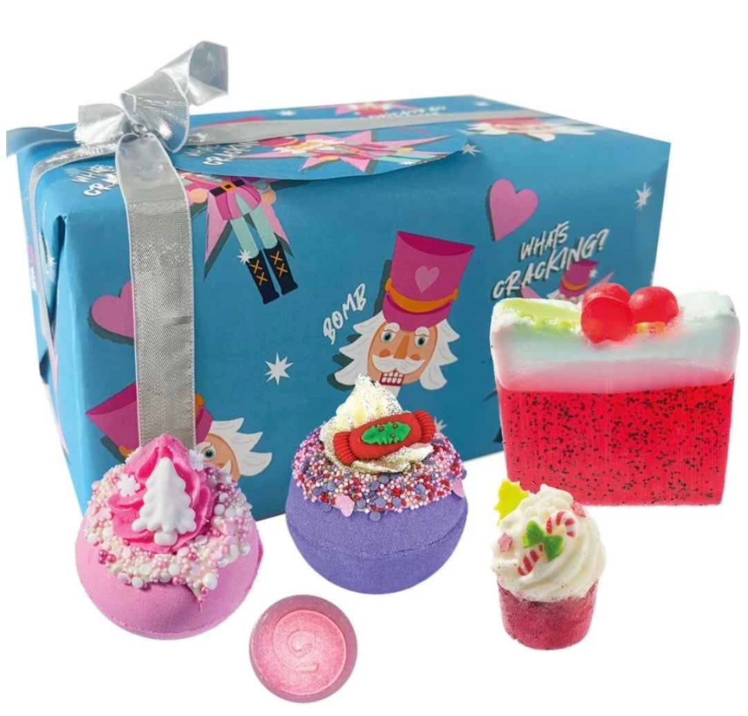 What’s Crackin Bath Bomb Gift Set Serenity healing gifts