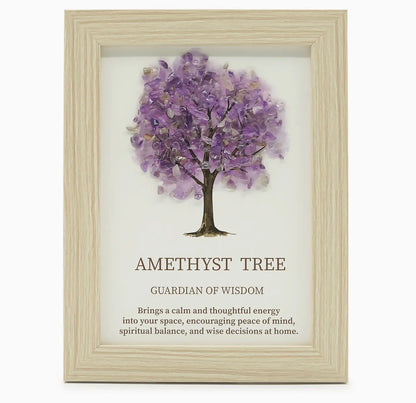 Amethyst Gemstone Tree – Guardian of Wisdom Serenity healing gifts