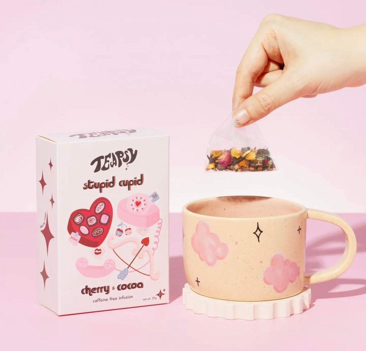 Cherry & Cocoa Fruity Tea Stupid Cupid