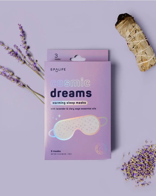 Cosmic dreams - self heating eye mask