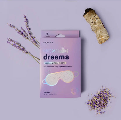 Cosmic dreams - self heating eye mask