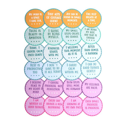 Pocket positivity affirmation cards