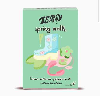 Peppermint and Nettle Tea - Spring Walk