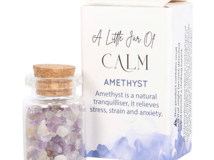 A little jar of calm - amethyst