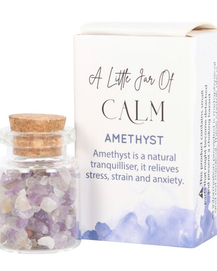 A little jar of calm - amethyst