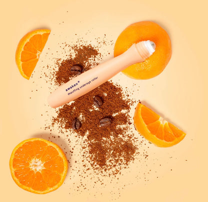 Awaken depuffing eye serum roller