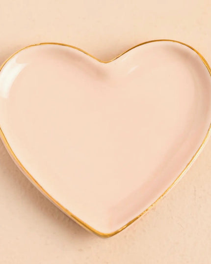 Small ceramic heart dish