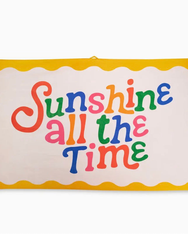 Beach, Please! Giant Towel, Sunshine All the Time