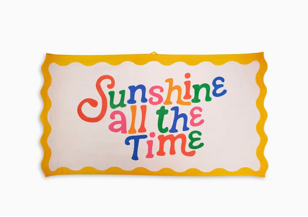 Beach, Please! Giant Towel, Sunshine All the Time