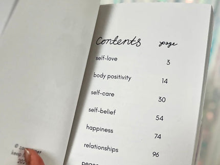 How to keep it bright - Self love book