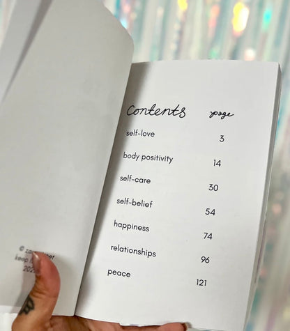 How to keep it bright - Self love book