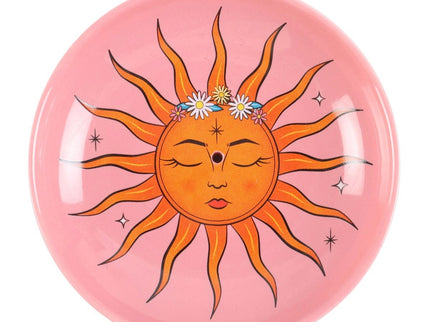Sonnenförmige Himmels-Räucherstäbchenschale