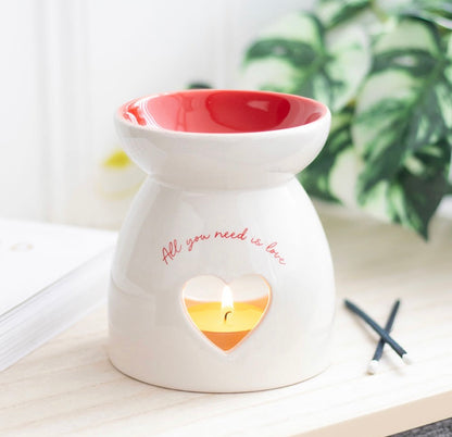 All you need is love oil burner