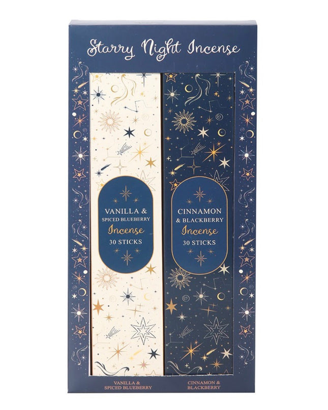Starry night due incense sticks