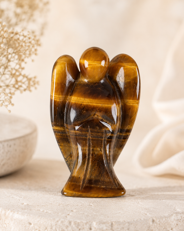 Tigers eye healing angel