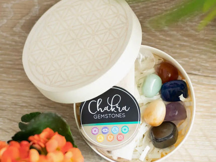 Chakra-Edelstein-Kristallheilungs-Geschenkset